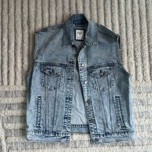 Denim vest